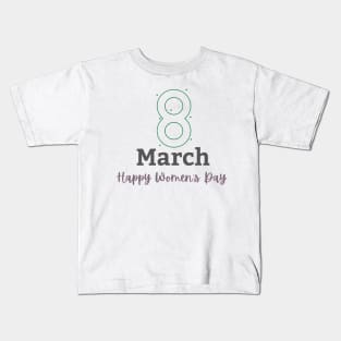 International Womens day t-Shirt- 8th March  womens day Kids T-Shirt